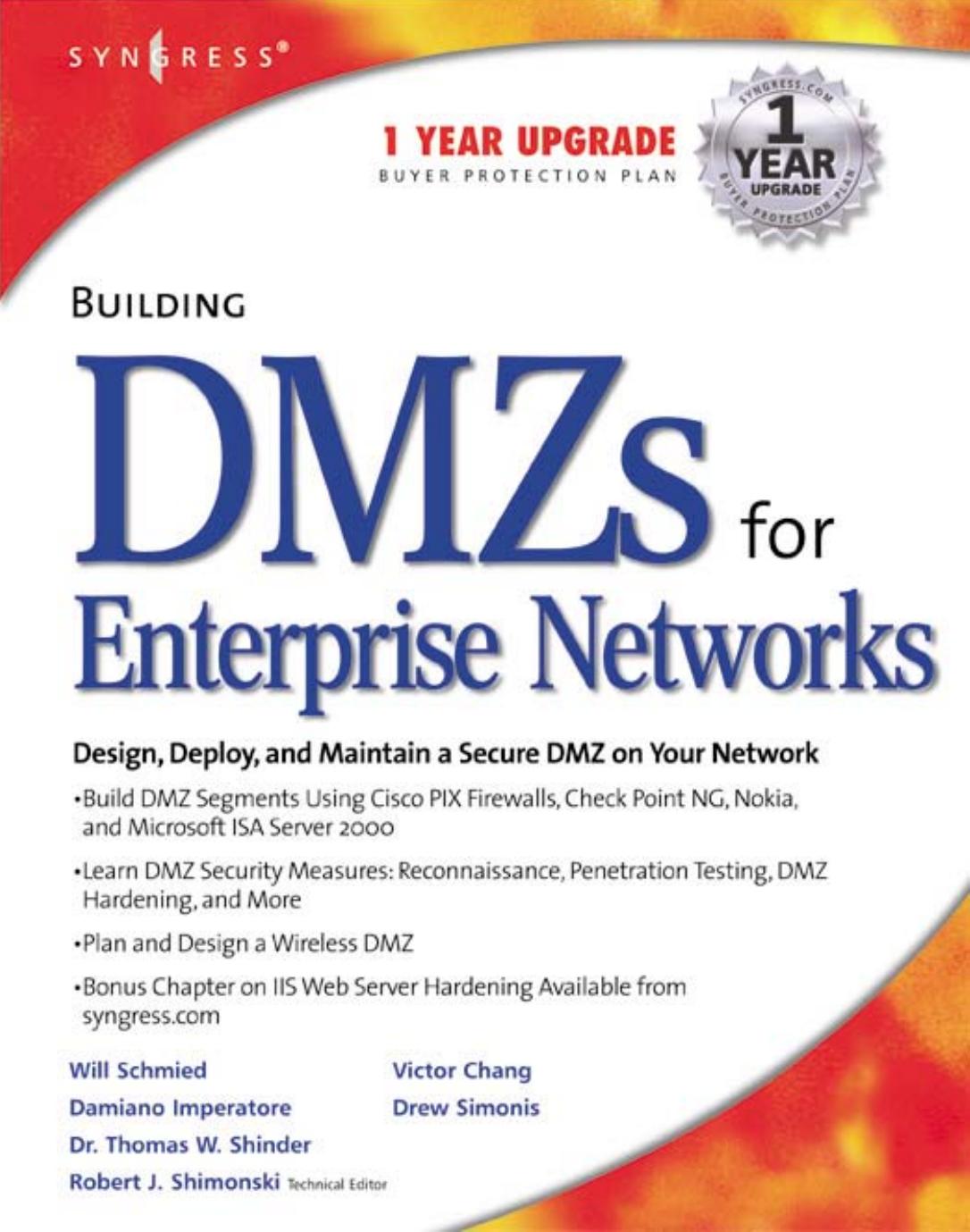Building DMZs for Enterprise Networks