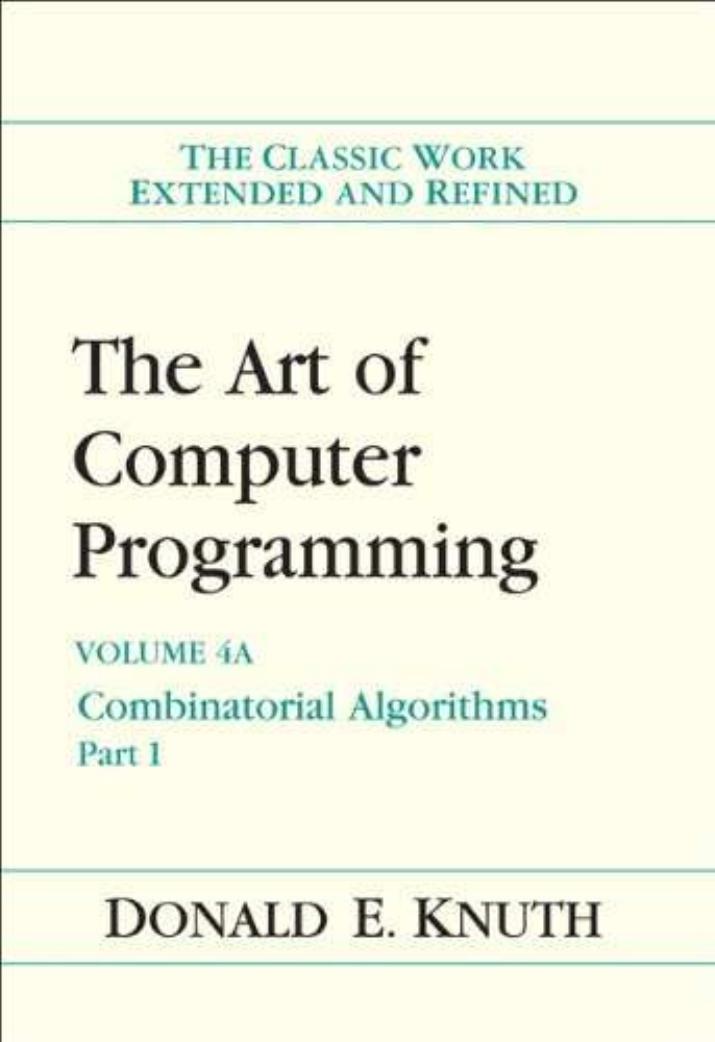 The Art of Computer Programming: Combinational Algorithms, Part 1