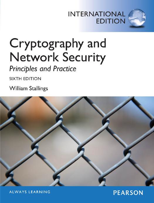 Cryptography and Network Security: Principles and Practice (6th Edition)